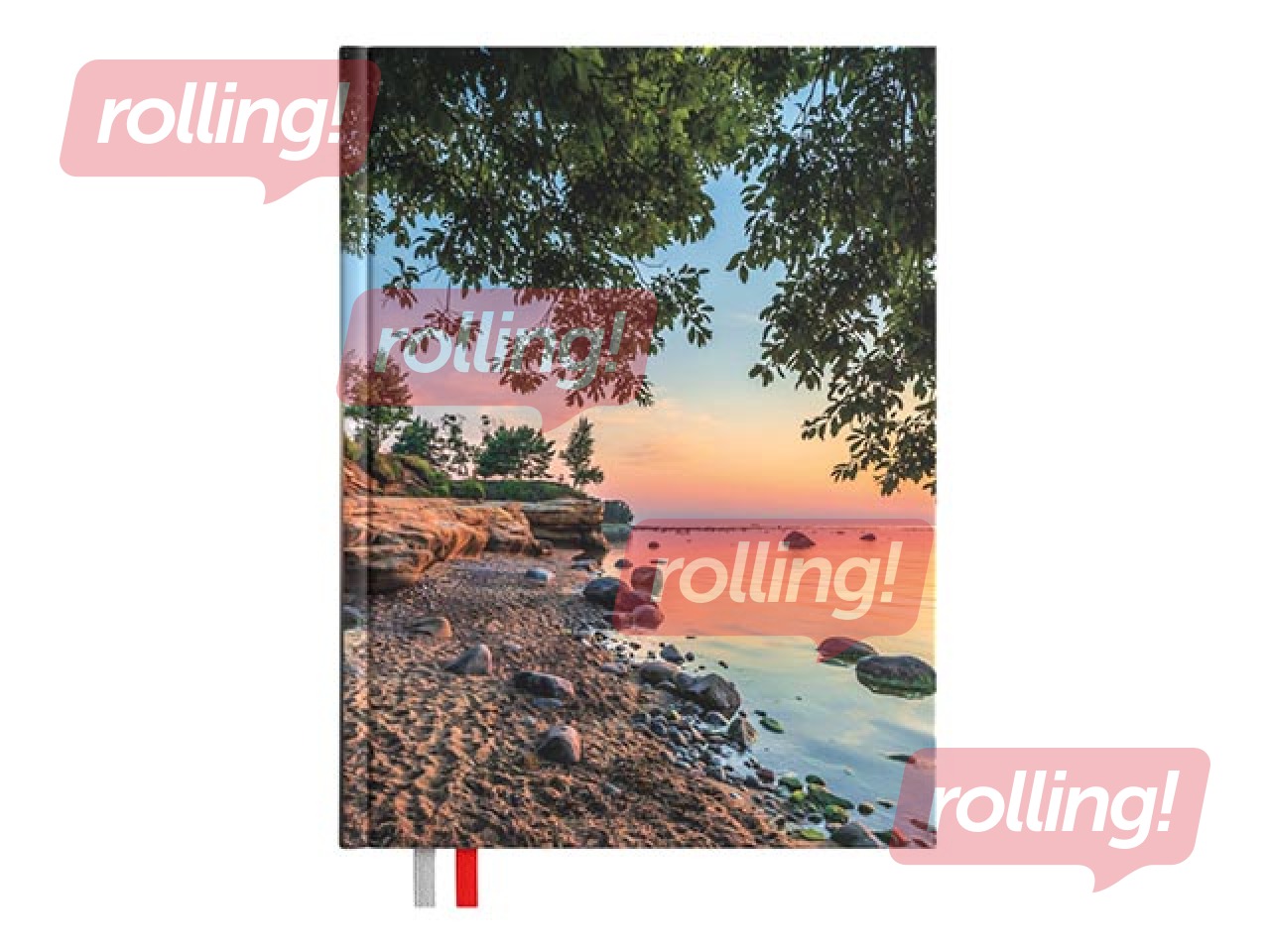 Diary - notebook, 134 x 184 mm, Sunset