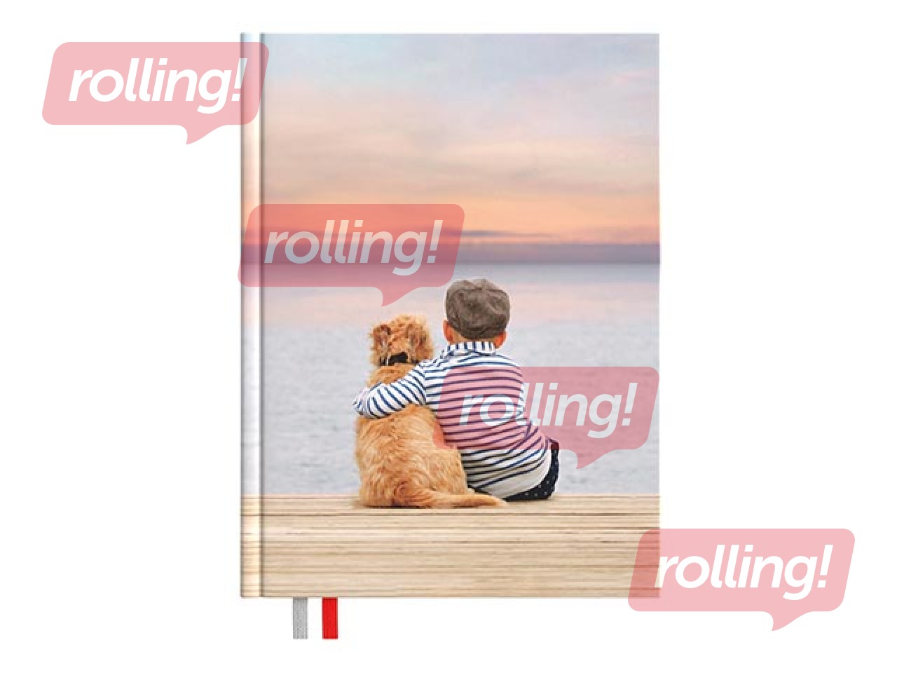 Diary - notebook, Tempo Dotted Flex, Friends