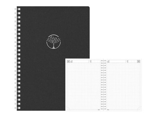 Diary - notebook, Tempo Cardboard, black