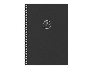 Diary - notebook, Tempo Cardboard, black