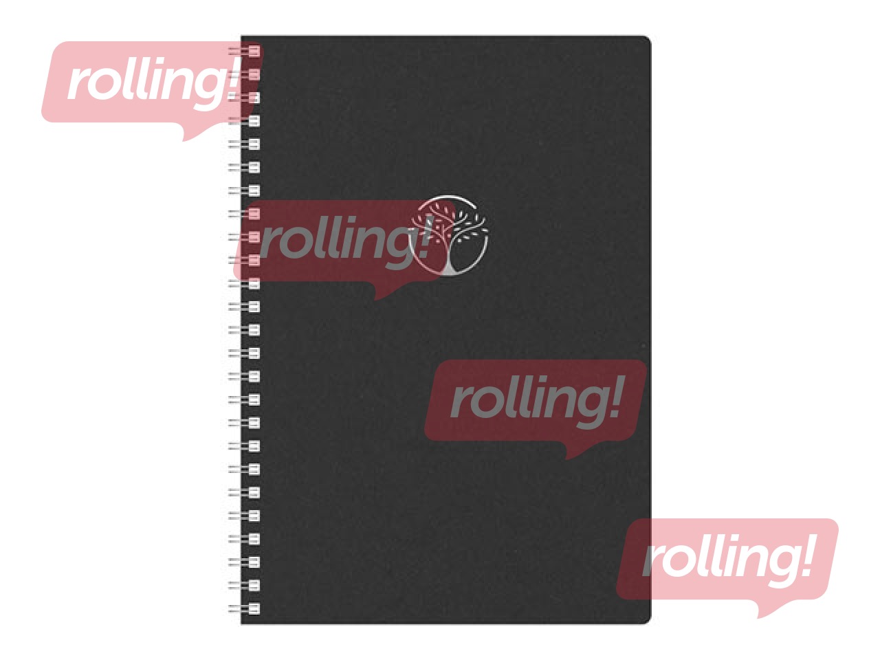 Diary - notebook, Tempo Cardboard, black