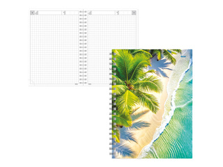Diary - notebook, Tempo Spiral, Holiday