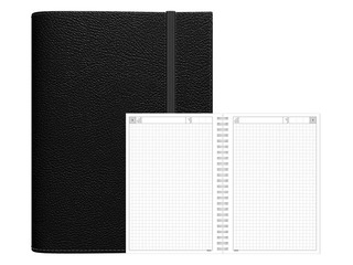 Diary - Notebook, A5 Flex, black