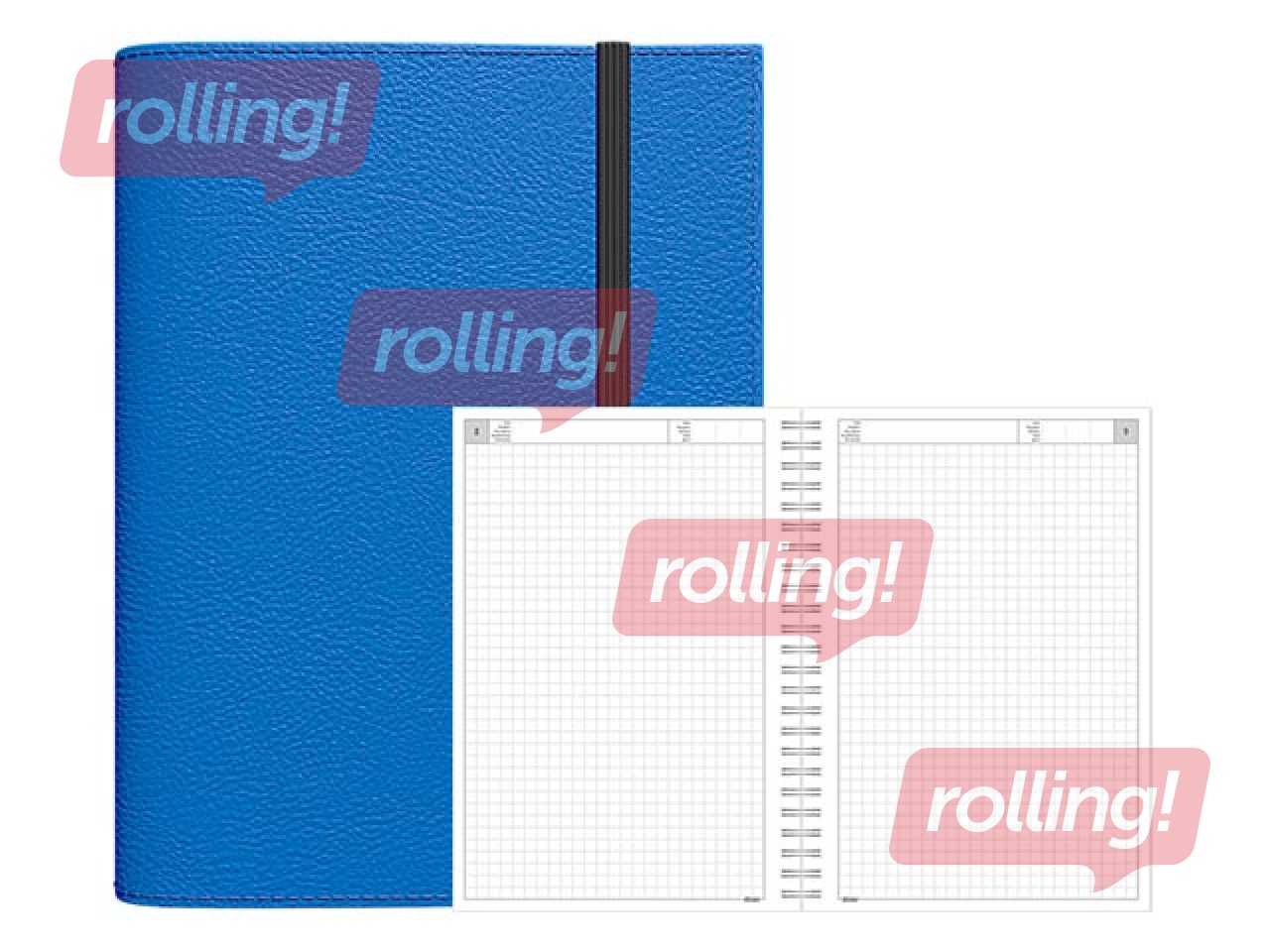 Diary - Notebook, A5 Flex, blue