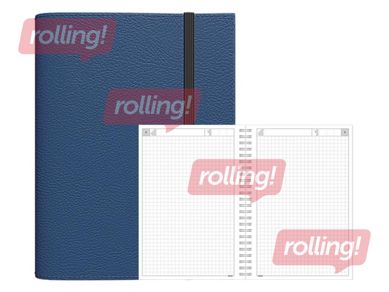 Diary - Notebook, A5 Flex, dark blue
