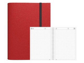 Diary - Notebook, A5 Flex, burgundy