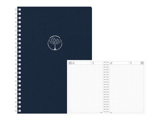 Diary - notebook, Tempo Cardboard, dark blue