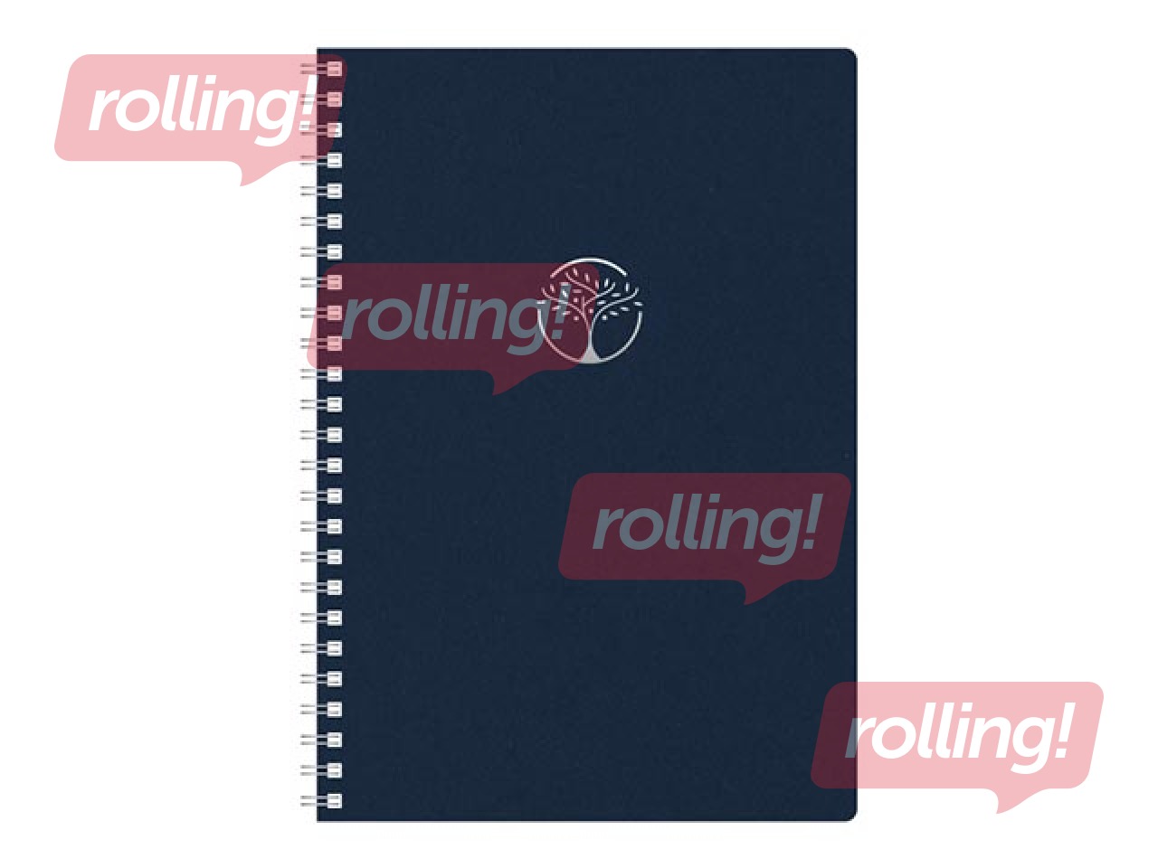 Diary - notebook, Tempo Cardboard, dark blue