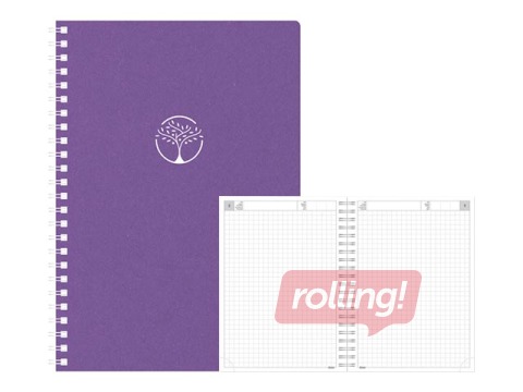 Diary - notebook, Tempo Cardboard, lilac