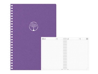 Diary - notebook, Tempo Cardboard, lilac