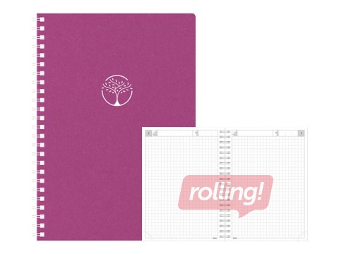 Diary - notebook, Tempo Cardboard, pink