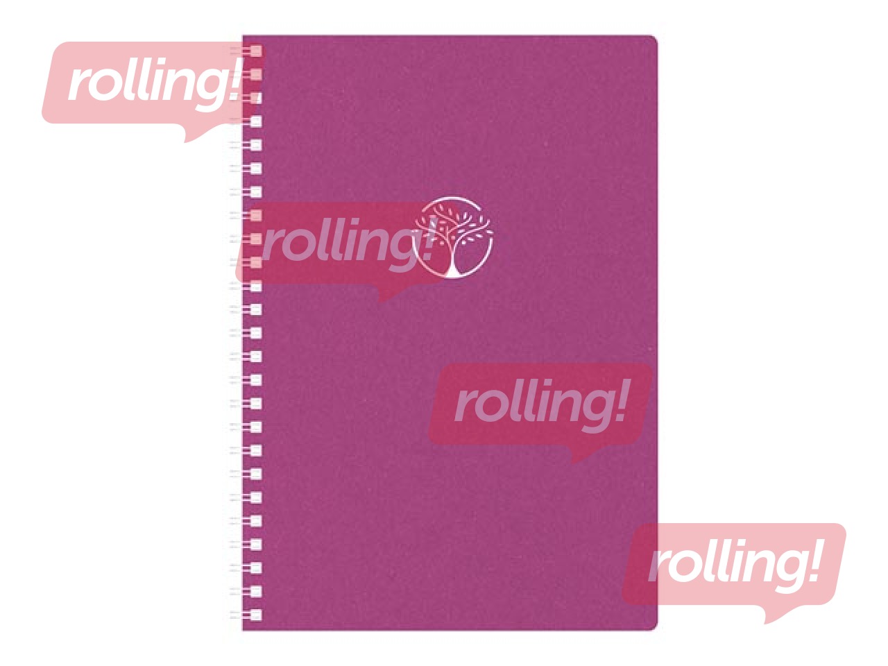 Diary - notebook, Tempo Cardboard, pink