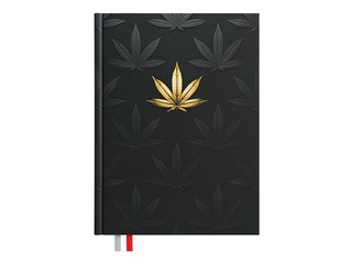 Dienasgrāmata - piezīmju bloks, Tempo Dotted Flex, Cannabis, 2026