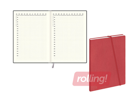 Diary Private, red texture