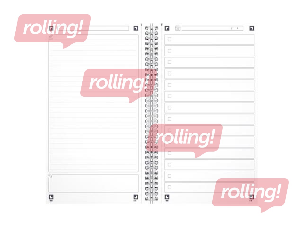 Планировщик задач Oxford Office Essentials, A5, бирюзовый