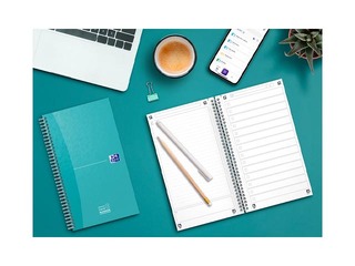 Планировщик задач Oxford Office Essentials, A5, бирюзовый