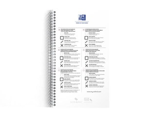 Uzdevumu plānotājs bez datumiem Oxford Office Essentials, A5, tirkīzzils