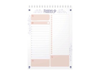 Daily planner Oxford, Floral, A5