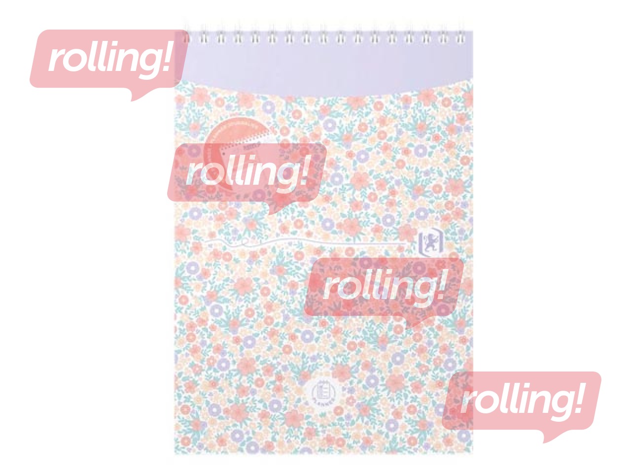 Планировщик на каждый день Oxford, Floral, A5