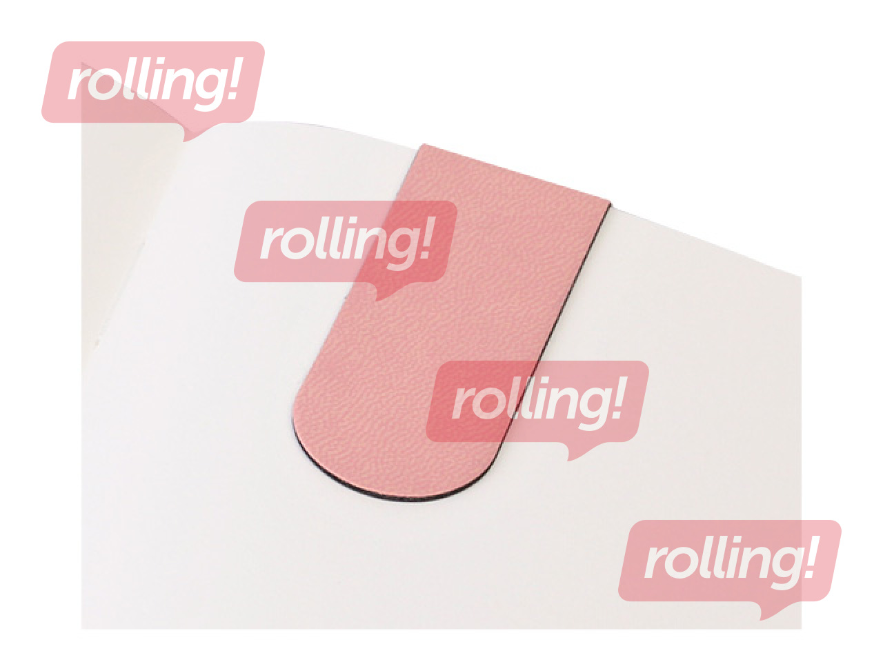 Järjehoidja Tiny Marks, magnetiline, roosa