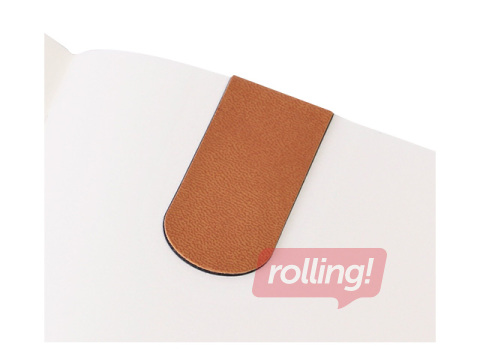 Bookmark Tiny Marks, magnetic, brown