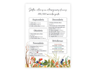Teacher’s planner, 170x240mm