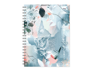 Diary - Notepad without dates, Tempo Spiral, squares, Aura