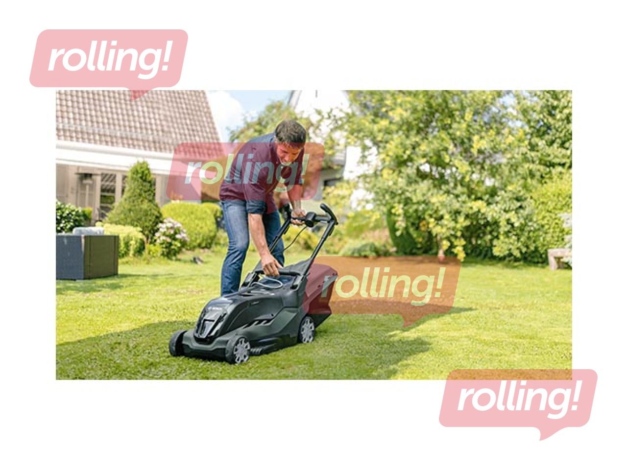 Battery lawn mower Bosch AdvancedRotak 36-850 (1x6.0Ah)