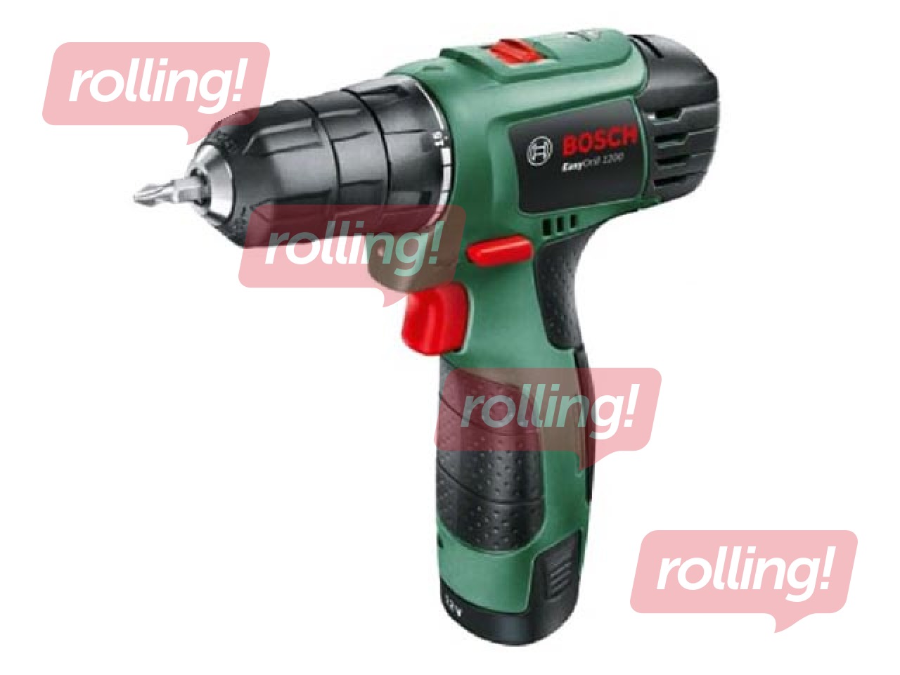 Akutrell-kruvikeeraja Bosch EasyDrill 1200 (2 x 1,5 Ah)