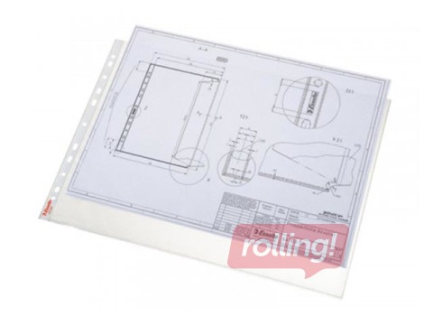 Document Pockets A3 horizontal., Matted, 85 mic., 50 pcs.