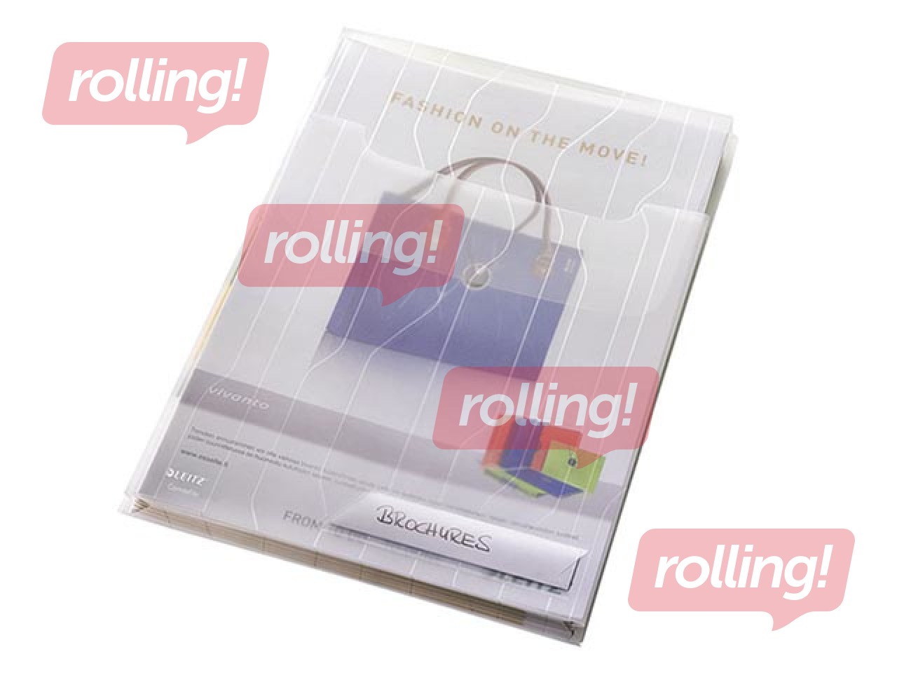 Laienevad kiletaskud Leitz CombiFile, A4, läbipaistev, 3 tk.