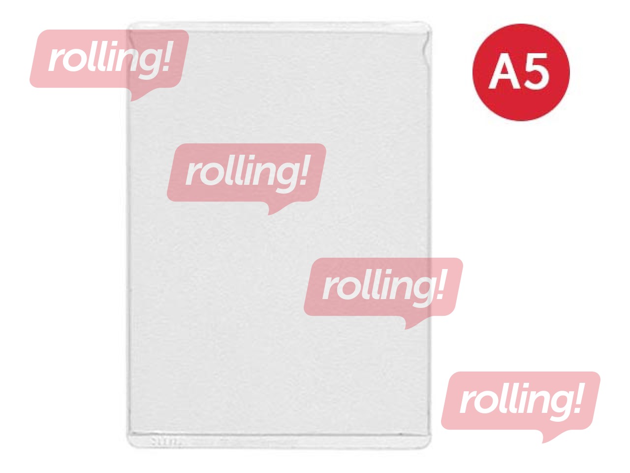 Kiletaskud Esselte A5, kristallselge, 100 tk. 