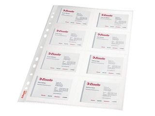 Pocket Business Card Esselte, A4, 105 my, 10 pcs