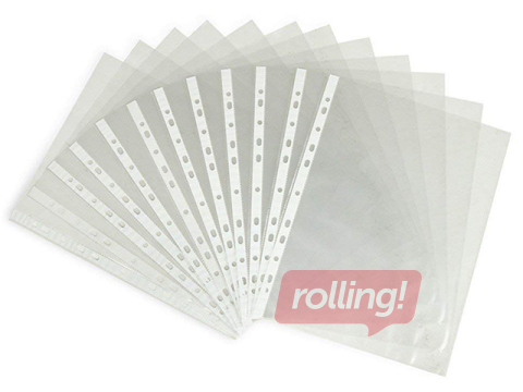 Document pockets Interfolia, A4, glossy, 45 mic., 100 pcs.