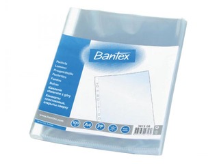 Document pockets Bantex, A4, mat, 40 mic., 100 pcs.