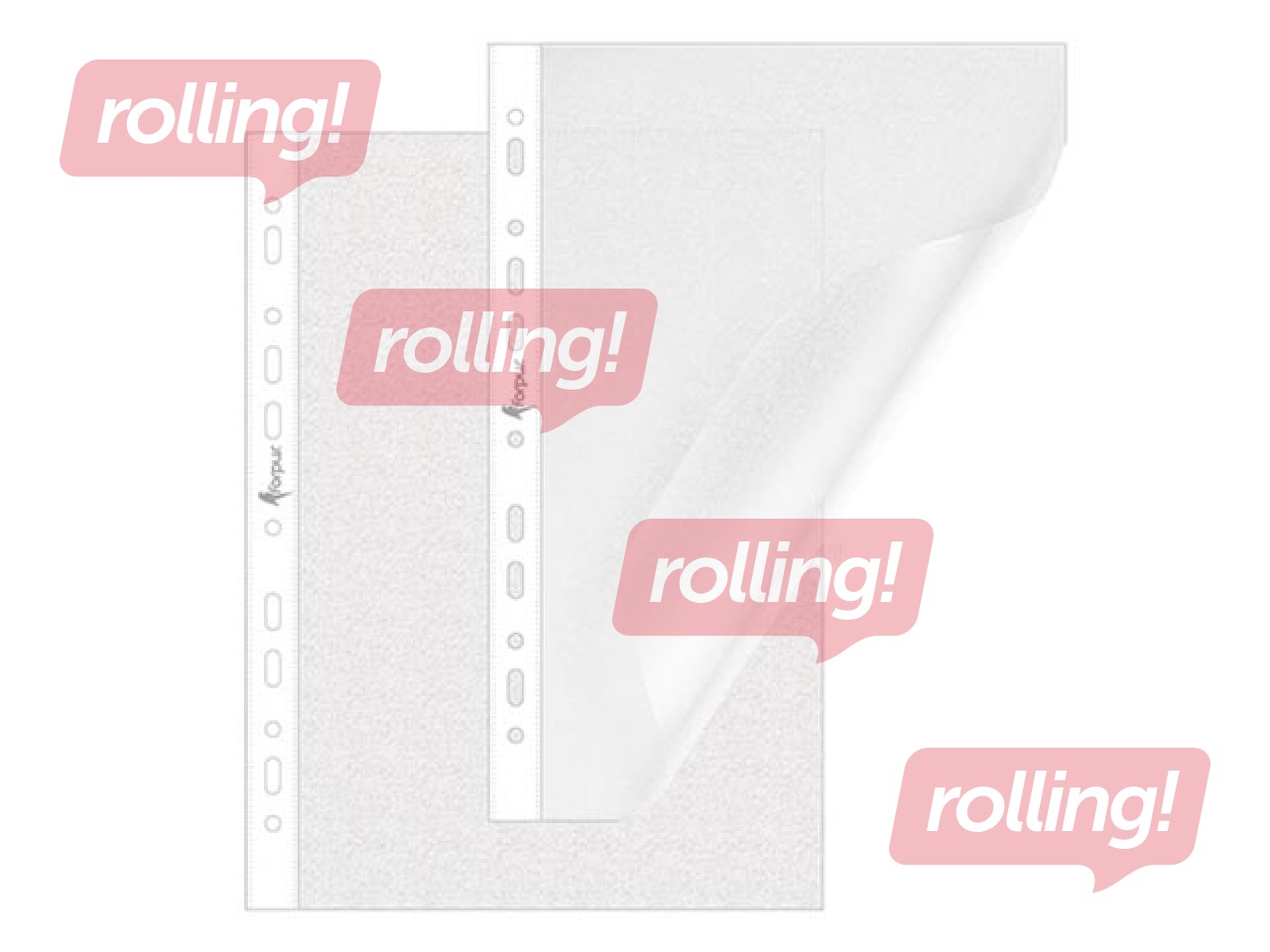 Kiletaskud Forpus, A4, matt, 42 mic., 100 tk.