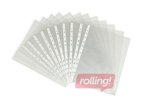 Document pockets Interfolia, A4, glossy, 40 mic., 100pcs.