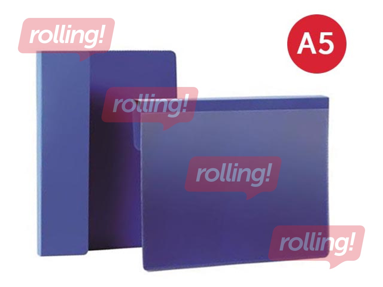 Kiletaskud aluse jaoks, A5, horisontaalne, tumesinine, 50 tk.