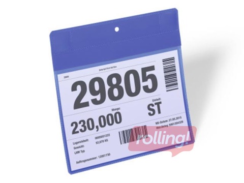 Infotasku Durable, magnetiline, A5, horisontaalne, sinine, 1tk