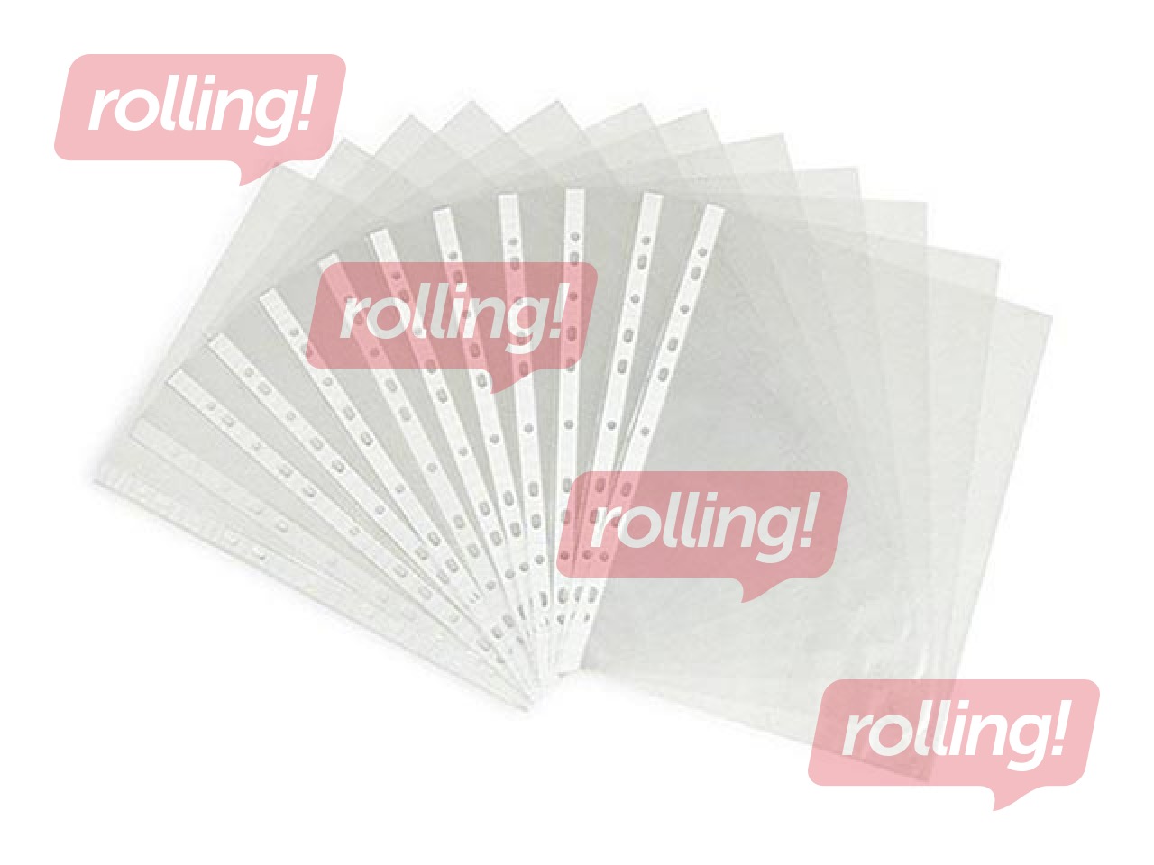 Kiletaskud, A4, läikiv, 40 mic., 100tk.