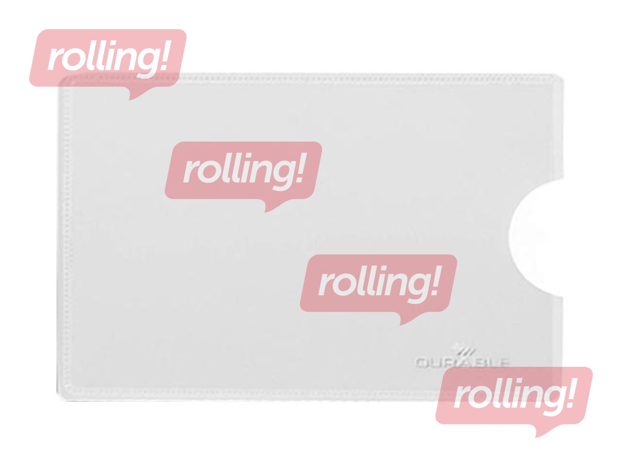 Credit card sleeve Durable RFID secure, 61x90mm, 3 pcs.