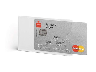 Credit card sleeve Durable RFID secure, 61x90mm, 3 pcs.