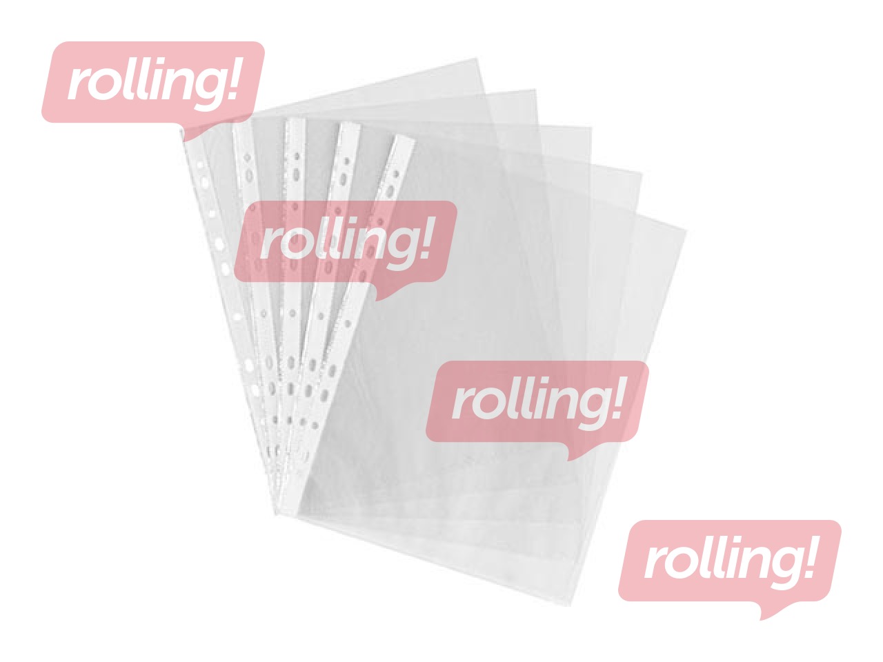 Kiletaskud Interfolia, A4, matt, 80 mic., 50 tk.