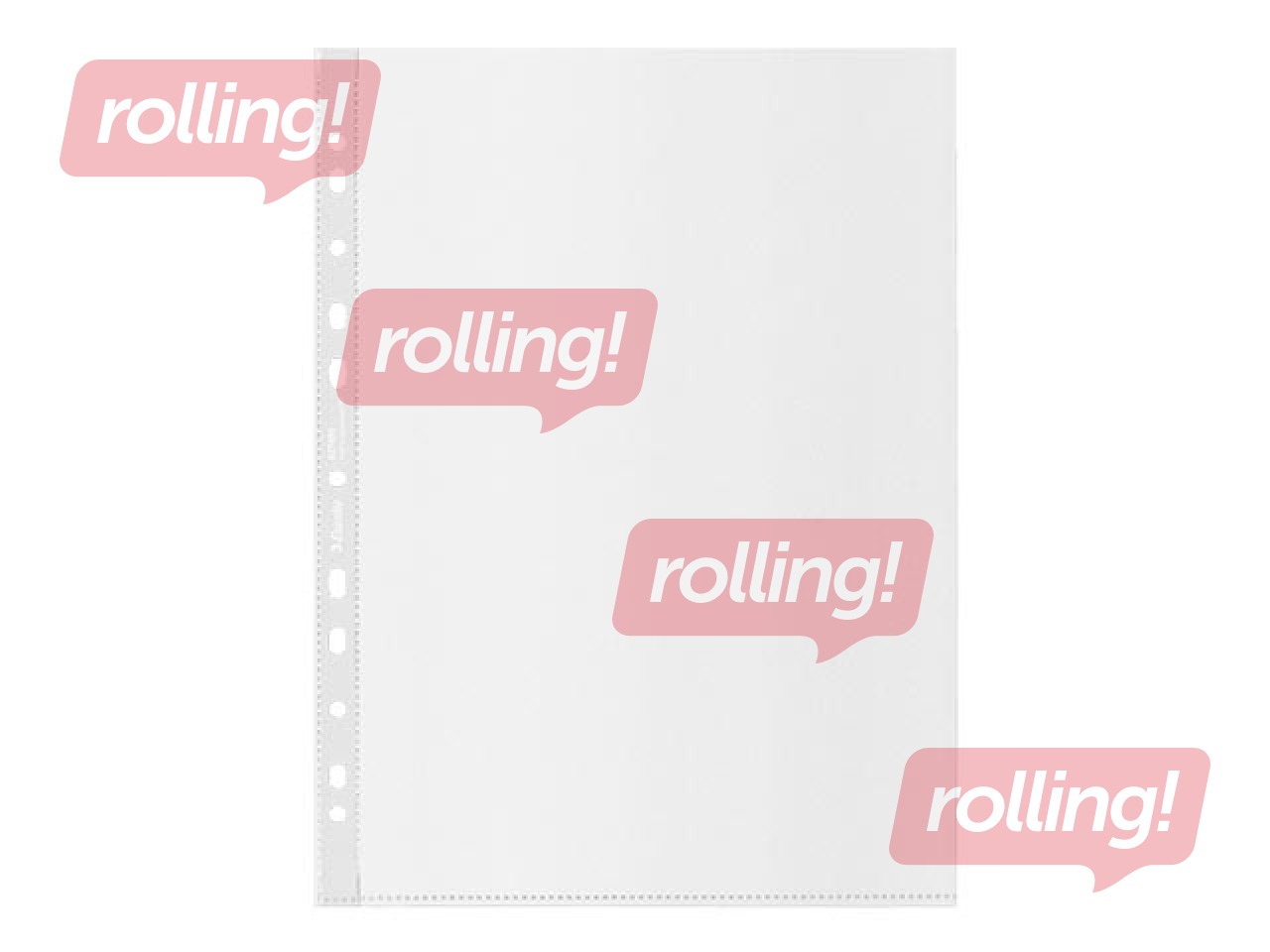 Dokumenditaskud Esselte, A4, matt, 70 mic,100 tk