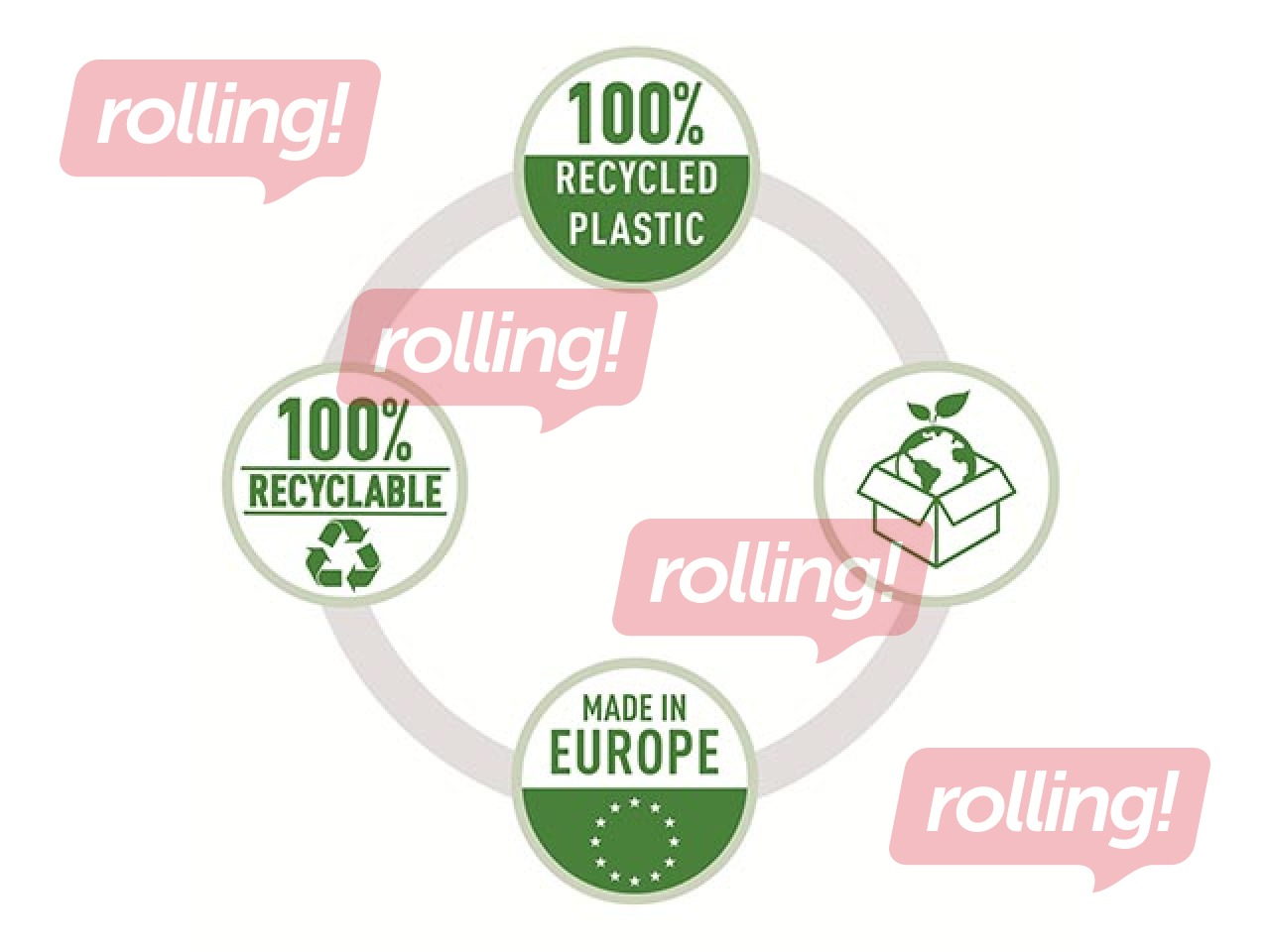 Dokumenditaskud Esselte, A4, matt, 70 mic,100 tk