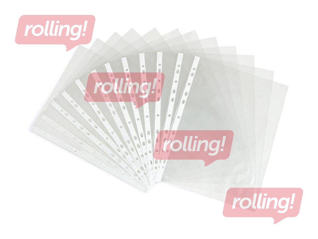 Kiletaskud Interfolia, A4, läikiv, 90 mic., 50 tk.