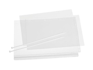 Кармашки для документов Durable, A4 с кабельными стяжками, 5 шт.