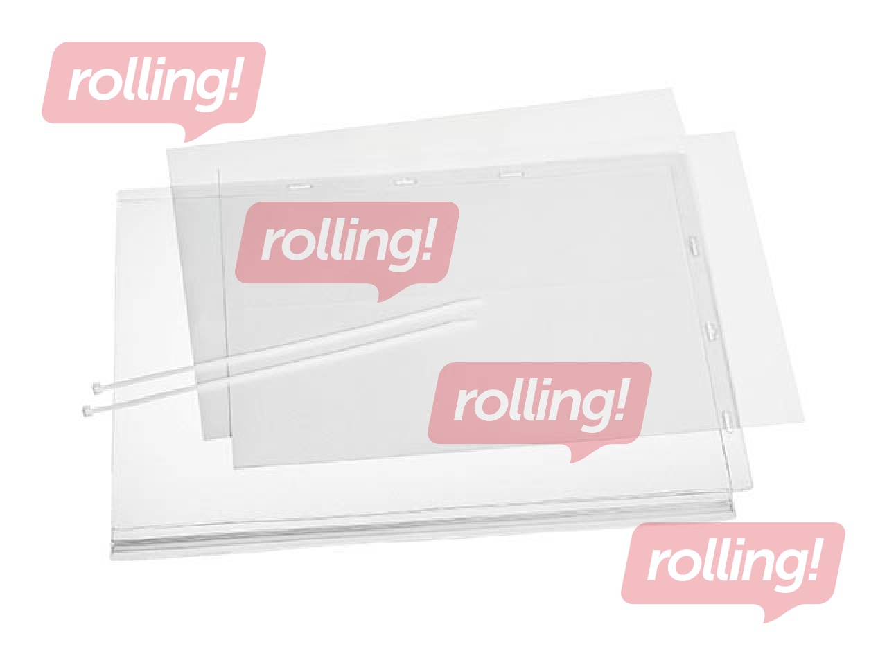 Document pockets Durable, A3 with cable ties, 5 pcs.