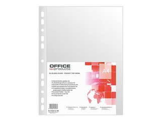 Кармашки для документов Office Products, A4, глянцевые, 40 мик., 100 шт..