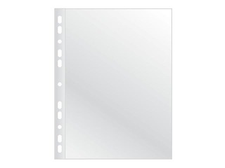 Dokumenditaskud Q-Connect, A4, läikiv, 75 mic., 100 tk.